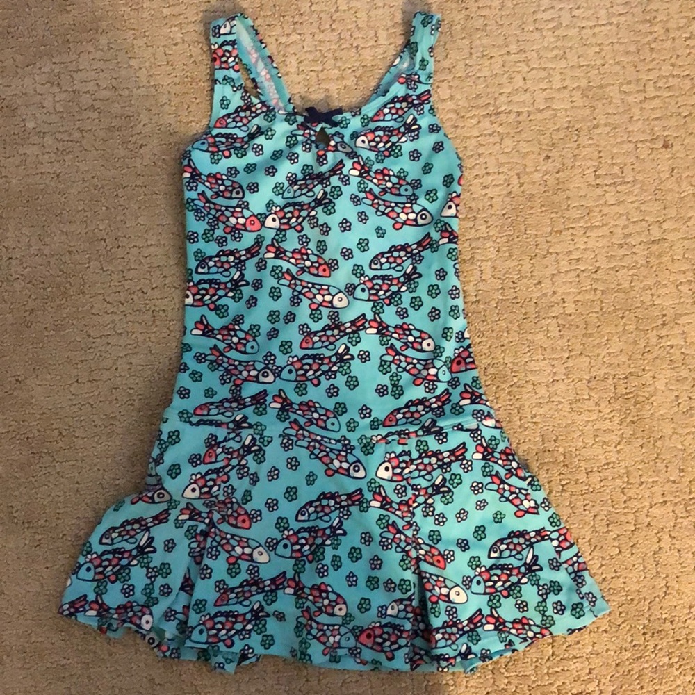 Lands end kids bathing suit dress